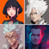 draw a professional anime illustration