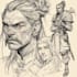 dnd character art and dnd character art