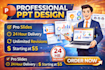 design professional powerpoint presentation slides