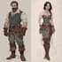 dnd character art and dnd character art