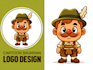 make an amazing oktoberfest mascot logo design