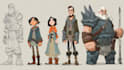 design and draw 2d characters