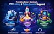 provide smart contract project ico listing and token launch support