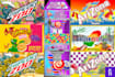 eyecatching candy or cannabis packaging with a fun twist