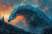 draw magical creatures, dragons, and mythical beings artwork