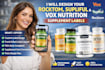 create rocktom supliful vox nutrition supplement label design