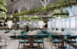 modify restaurant floor plan, 3d interior basement design, modern bar rendering