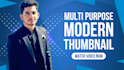 design eye catching youtube thumbnail in 2 hours
