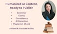 proofread, copyedit and humanize your ai blog content