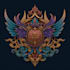 create steam capsule art in pixel art style
