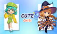 draw custom chibi anime and original character