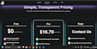 develop a responsive saas landing page using clean code