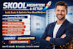 migrate your skool community transfer online course and set up sales funnel