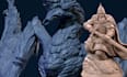 sculpt print dnd miniatures, tabletop games terrain model 3d printable stl file