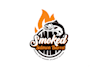 do modern high quality incredible seafood, salmon logo