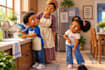 do 3d books illustration