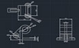 create 2d autocad mechanical drawing