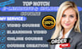 create ebook online course creation, course curriculum and course development