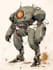 draw sci fi, star wars, mecha, sprite character design