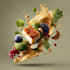 design food flyer poster and banner