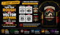 recreate your t shirt design into print ready vector files