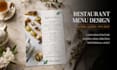 design modern restaurant menus, cafe menus and food menus