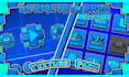 deco geometric dash background, gd texture pack geometry layout level thumbnail