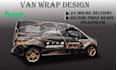 do luxury van wrap ,car  and other vehicles design