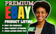 be your expert ebay lister and dropshipping assistant