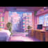 anime background for visual novel, vtuber or game illustrations