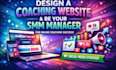 design a coaching website and be your SMM manager for online coaching