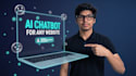 build full stack ai website web application or ai saas software