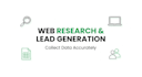 do web research and collect data in excel