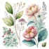 make paint watercolour botanical illustrations