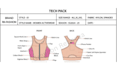 activewear tech pack fitness wear t shirt techpacks sportwear fashion designer