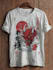 create a japanese t shirt illustration