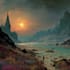 digitally paint fantasy landscape