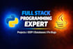 develop python projects, scripts, oop, automation, and fix errors