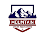 create a minimalist mountain logo for your brand