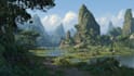paint an environmental concept art