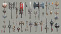 design unique weapons illustrations