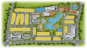 render landscape design, site plan, town plan, and plat map
