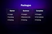 create a professional website with hosting included