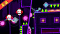 create geometry dash solo level, smooth gameplay gd layout with clean decoration