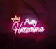 create custom neon sign, neon logo, and neon text