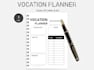 design daily planner, weekly, monthly planners and journals