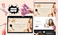 build makeup shopify cosmetics store lashes lipgloss makeup store beauty website