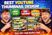 design viral mrbeast style youtube thumbnail for high CTR
