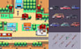 2d pixel art background pixel art game asset tileset tile map game environment