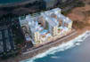 3d coastal development, green building,commercial compound,cgi ocean view render